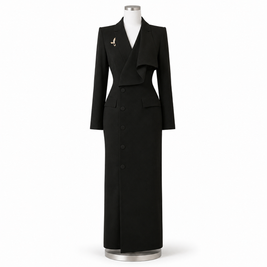 Robe Blazer Asymétrique