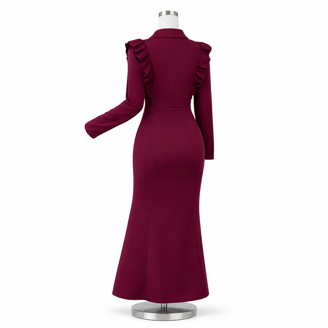 Robe Cintrée Bordeaux